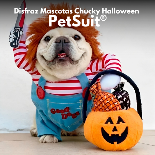 Disfraz Mascotas Chucky Halloween PetSuit®