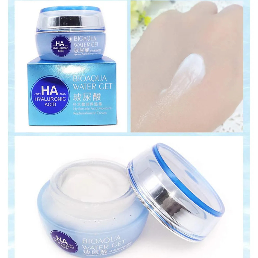 Bioaqua Crema Acido Hialuronico HydraGlow®