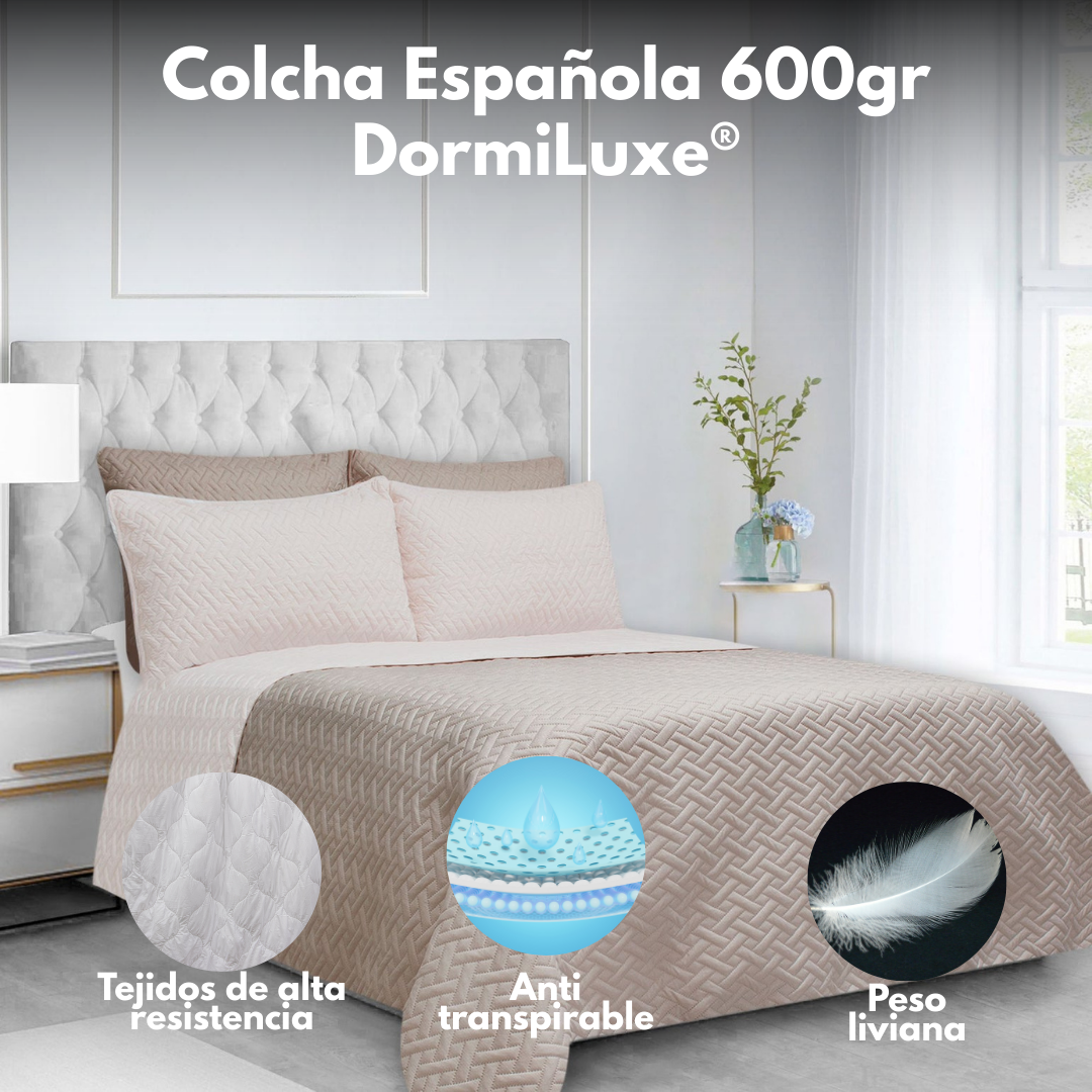 Colcha Española 600gr DormiLuxe®