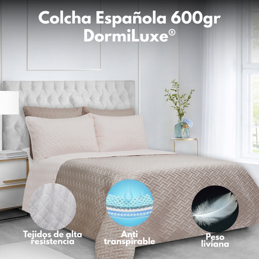 Colcha Española 600gr DormiLuxe®