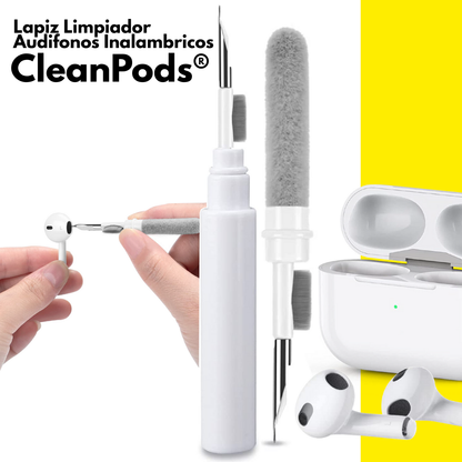Lapiz Limpiador Audifonos Inalambricos - CleanPods®