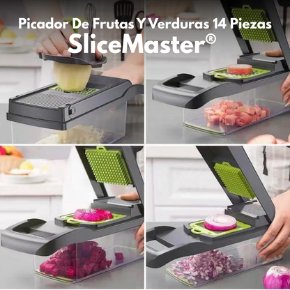 SliceMaster® Picador De Frutas Y Verduras 14 Piezas