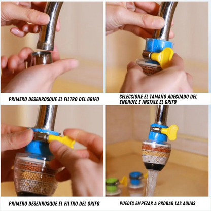 Filtro Purificador Agua Para Grifo AquaPure®
