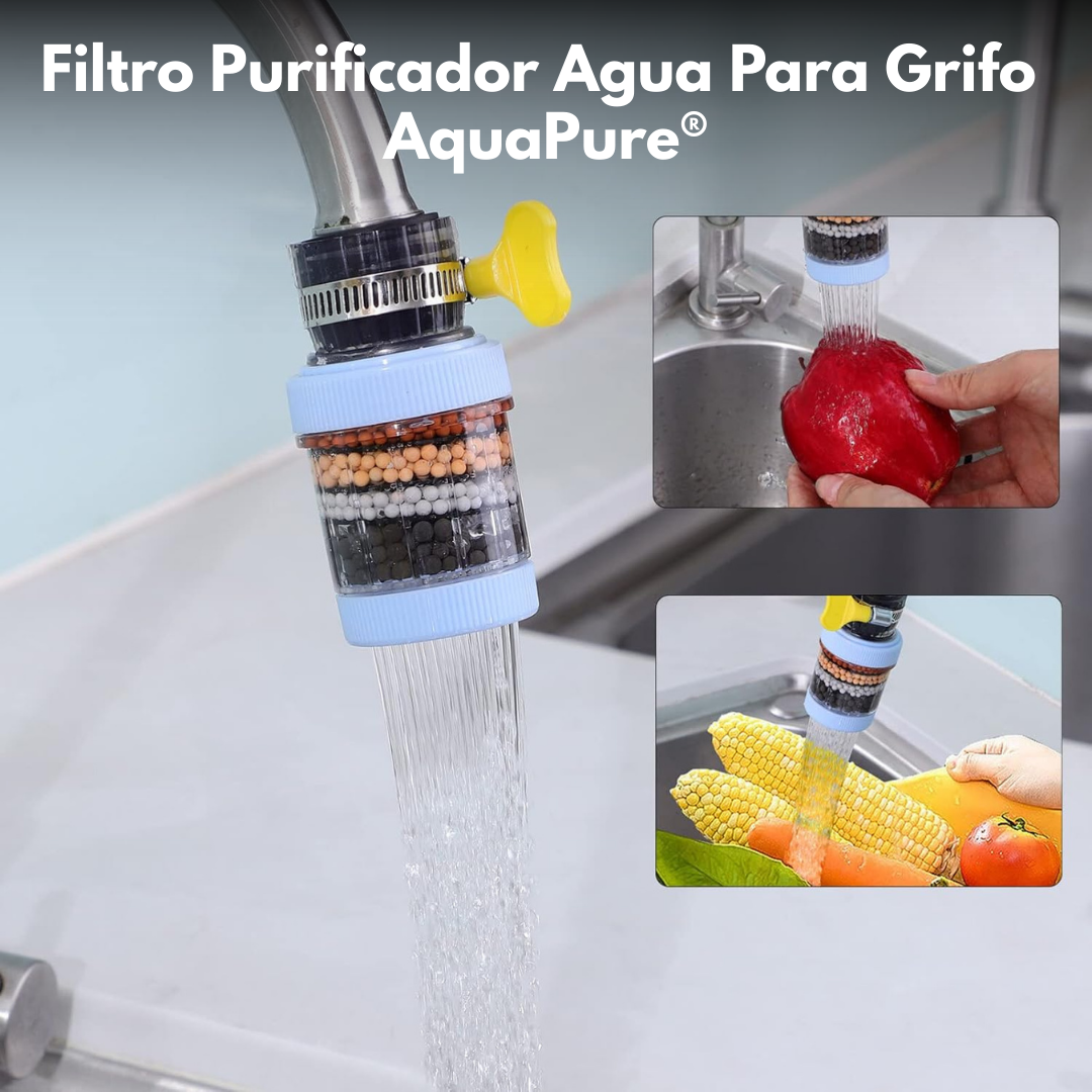 Filtro Purificador Agua Para Grifo AquaPure®
