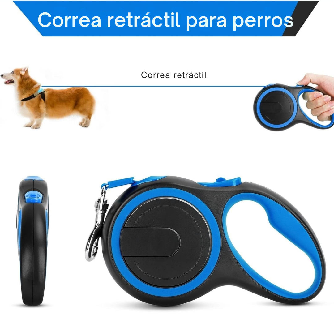 Correa Retractil 3m -  FlexiWalk®