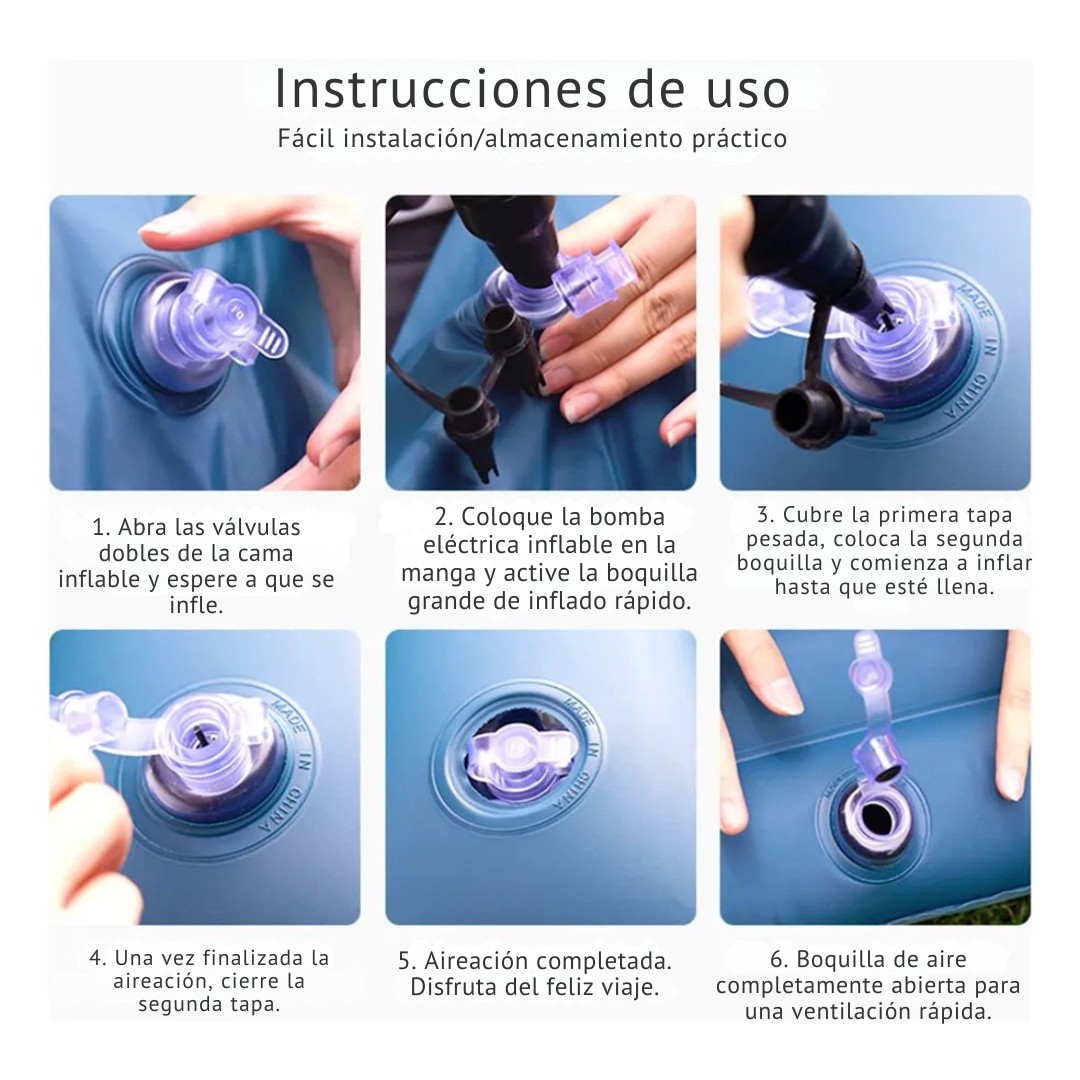 Colchon Inflable Para Autos CampCar®