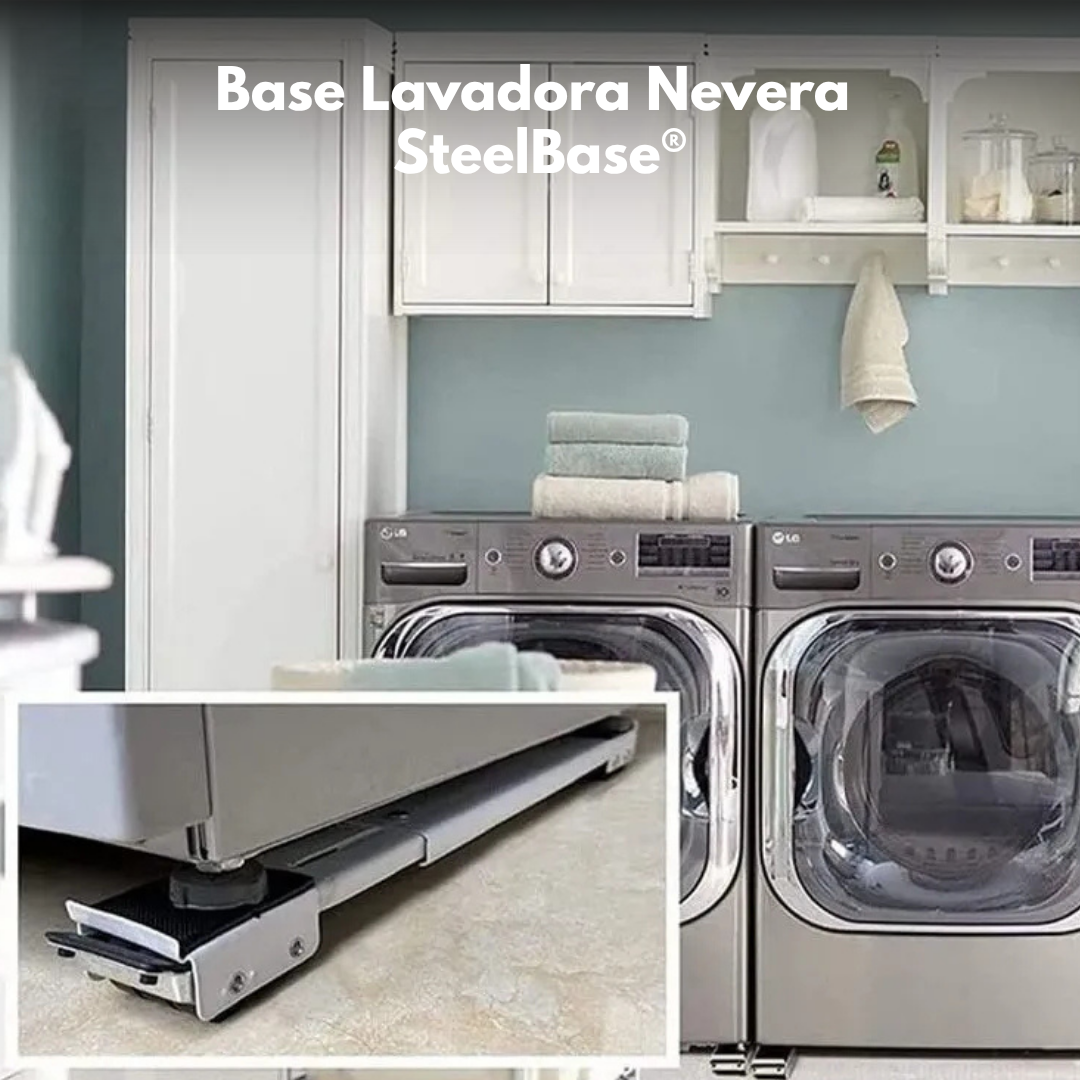 Base Lavadora Nevera - SteelBase®