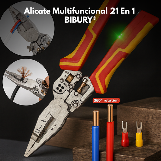 Alicate Multifuncional 21 En 1 - BIBURY®