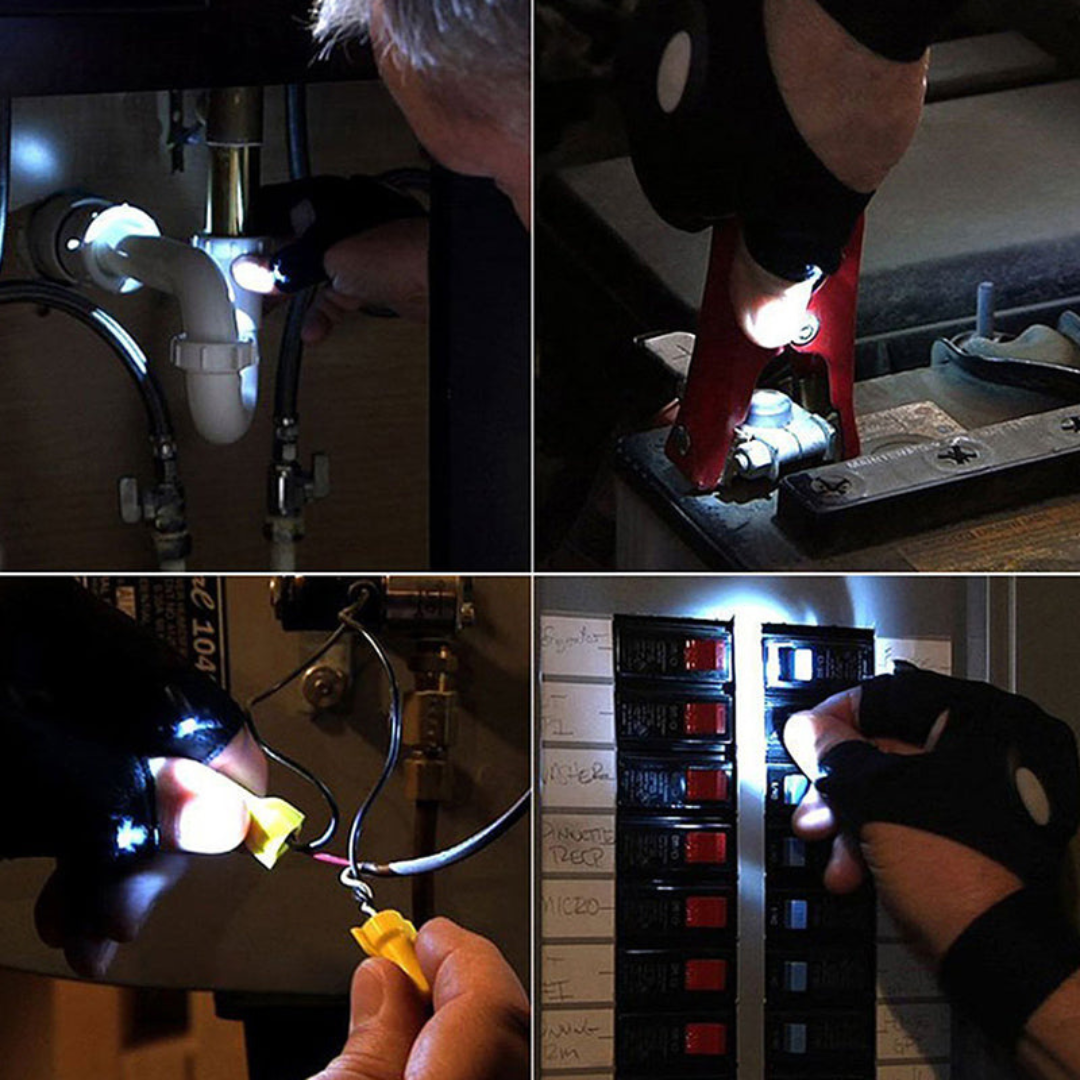 Guante Luz Linterna Led Impermeable - LightHand®