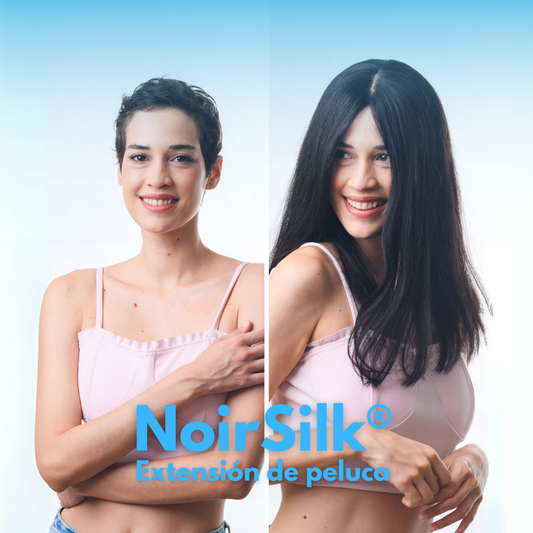 NoirSilk® - Peluca oscura
