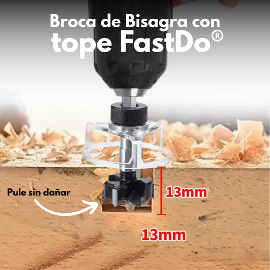 Broca de Bisagra con tope FastDo®