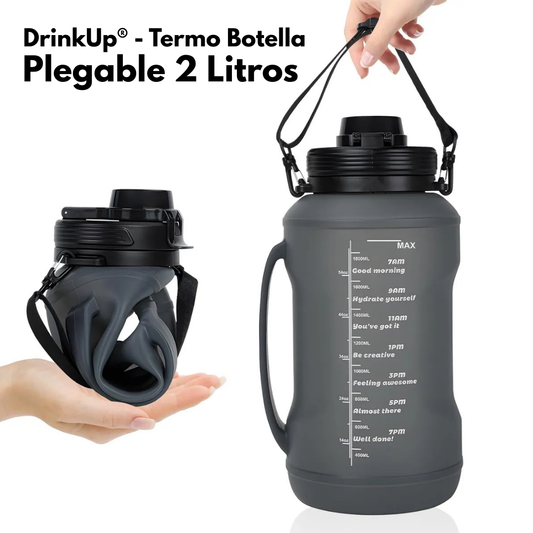 DrinkUp® - Termo Botella Plegable 2 Litros