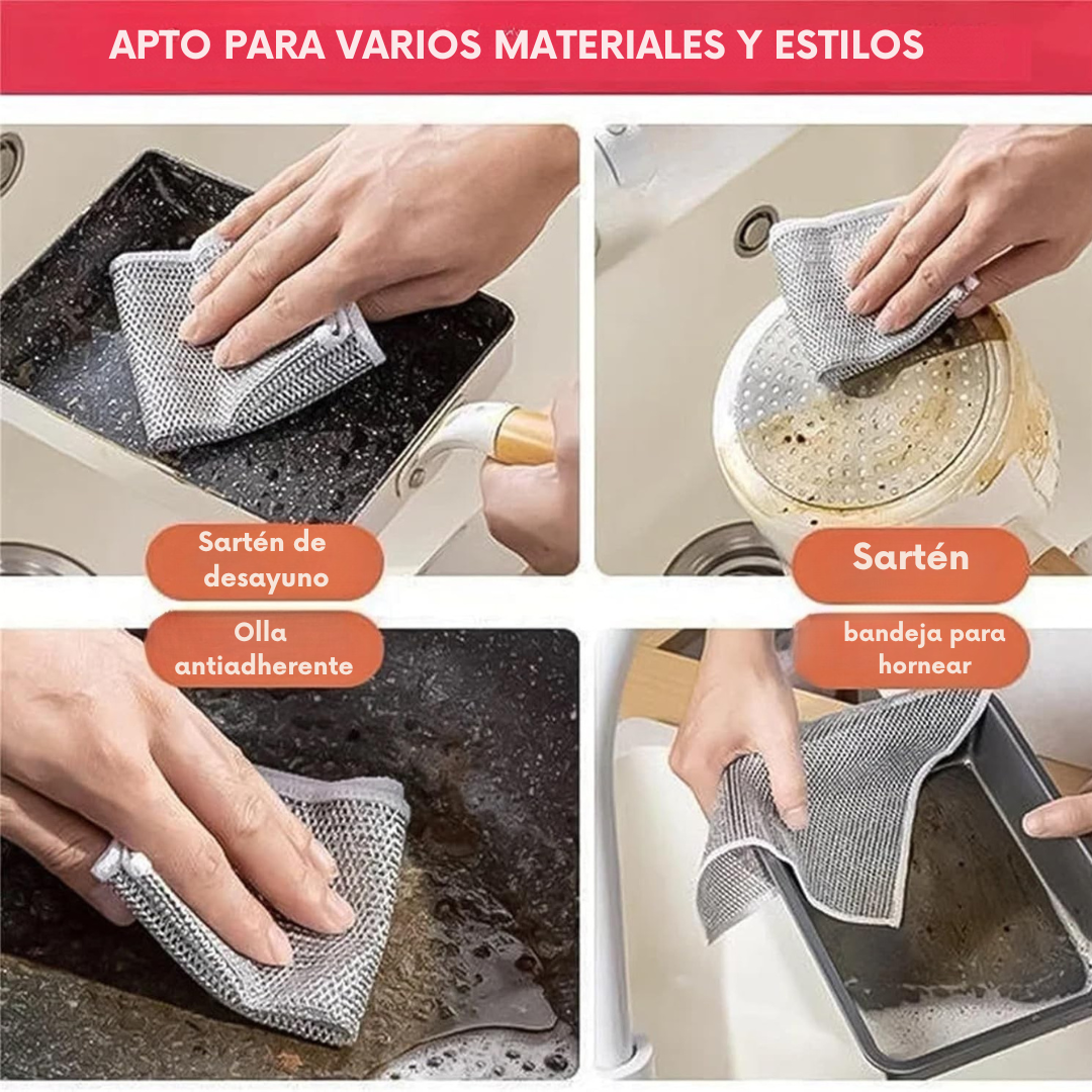 Paños Magicos ClearWipe® x5 | Limpieza sin limites