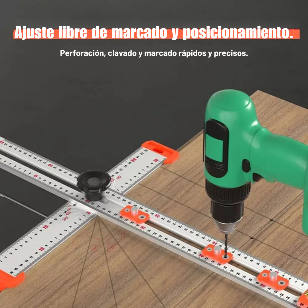 Regla De Posicionamiento Y Perforacion - Carpintex