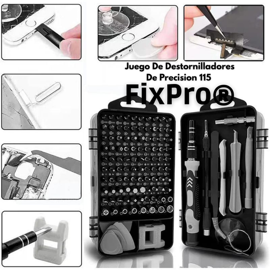 Juego De Destornilladores De Precision 115  l FixPro®