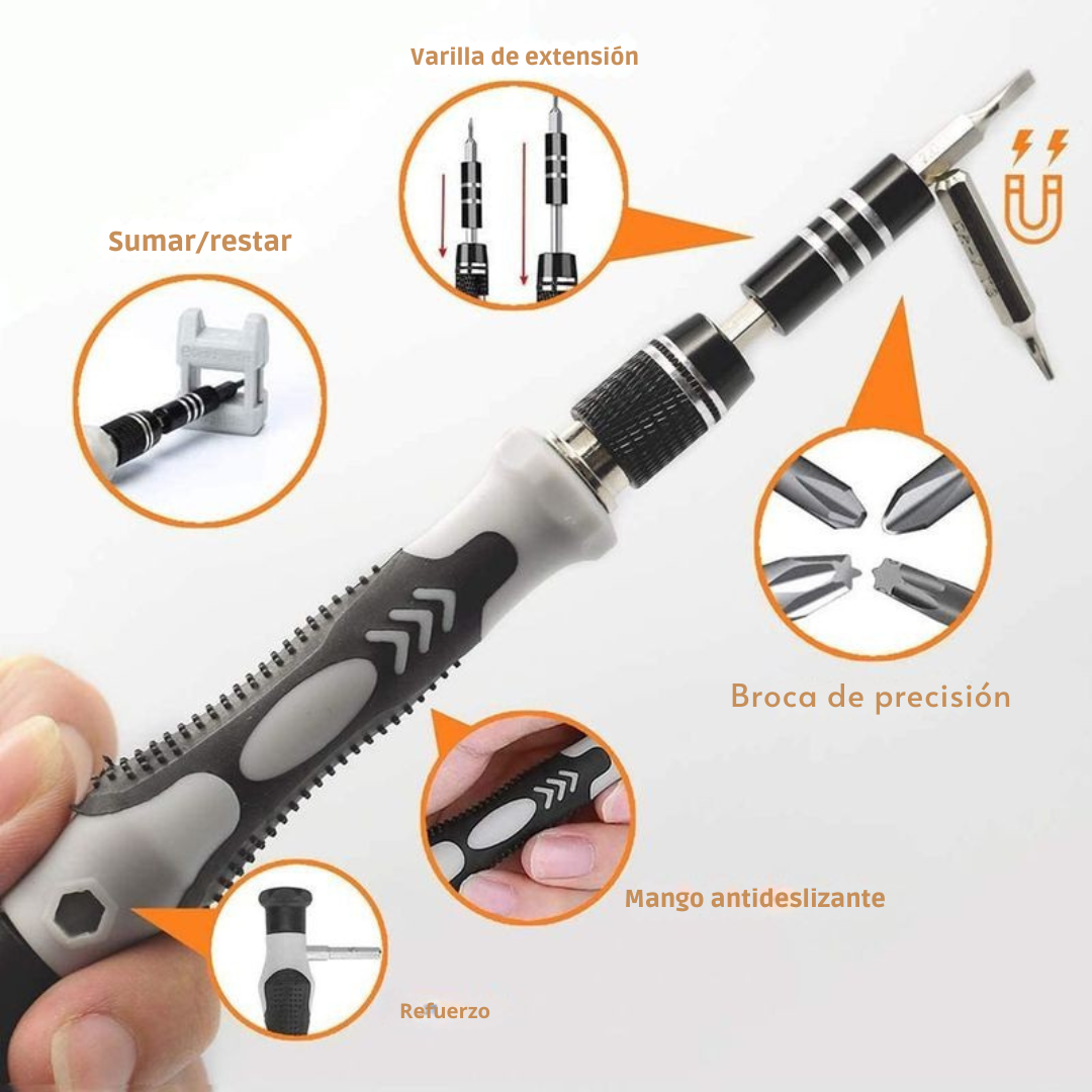 Juego De Destornilladores De Precision 115  l FixPro®