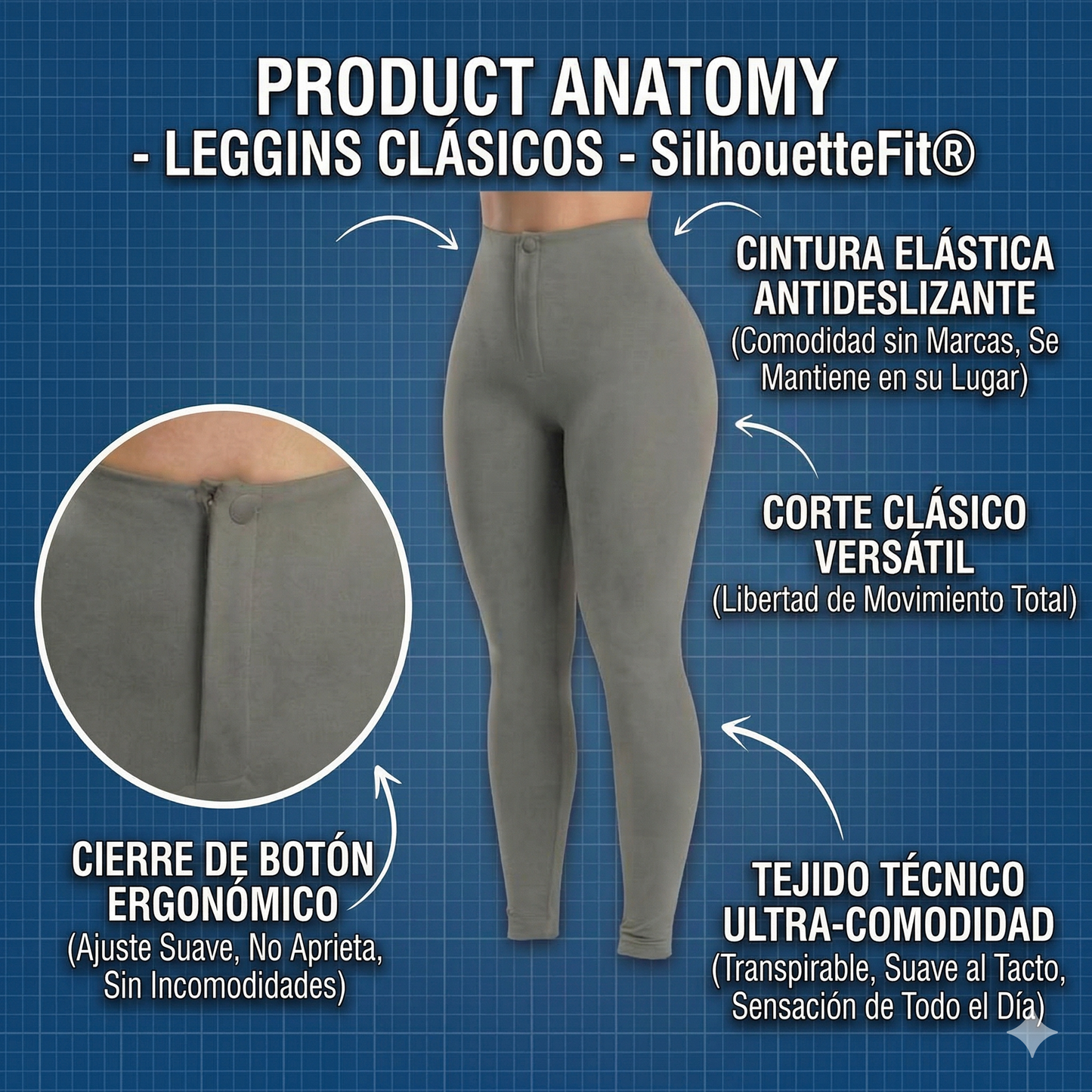 Leggins Clásicos - SilhouetteFit®