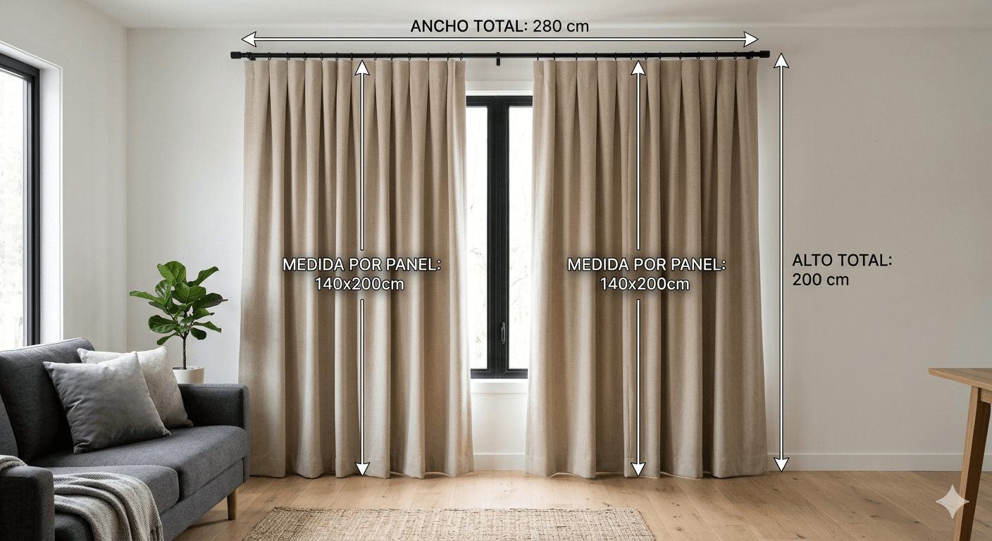 Cortinas Jacquard