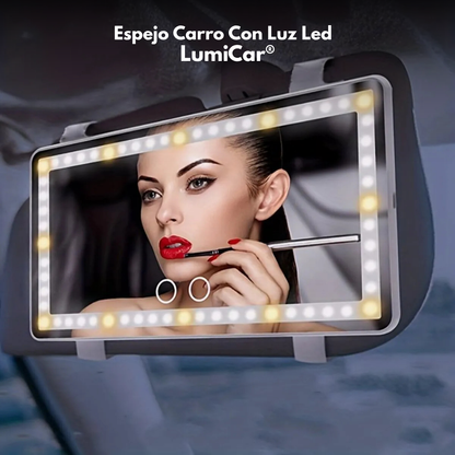 Espejo Carro Con Luz Led  - LumiCar®