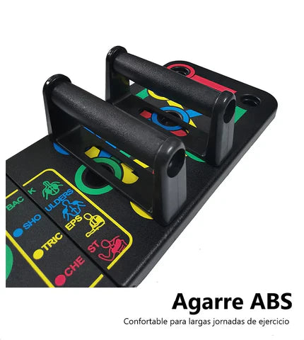 TABLA DE FLEXIONES FitPush® PLEGABLE | Ejercitate desde donde estes