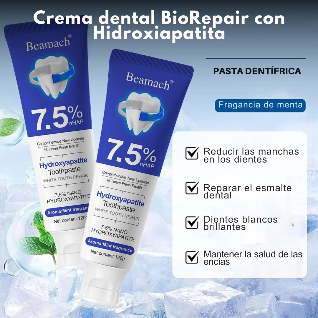 Crema dental BioRepair con Hidroxiapatita®