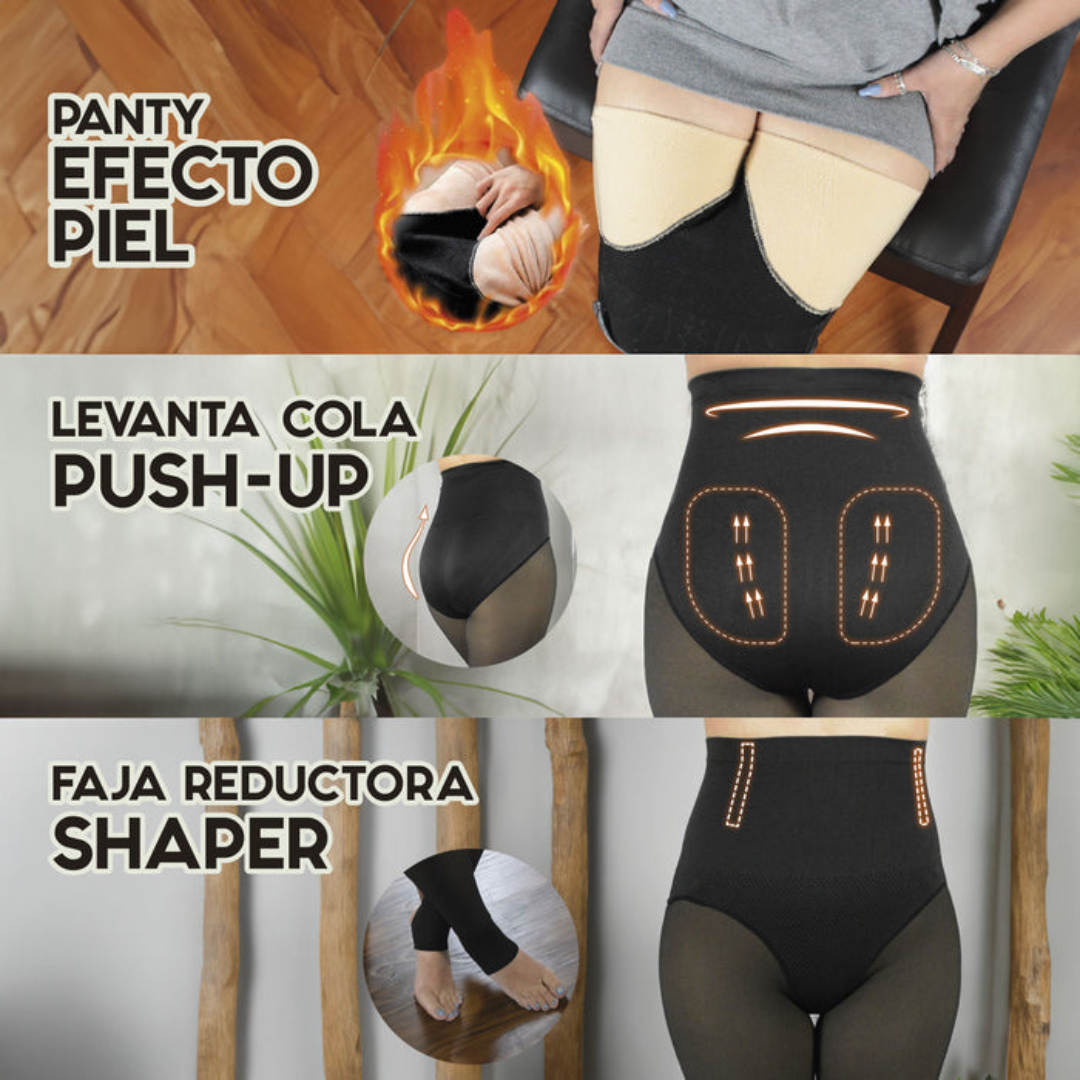 Medias Termicas Control 100 Gramos - ThermaGrip®