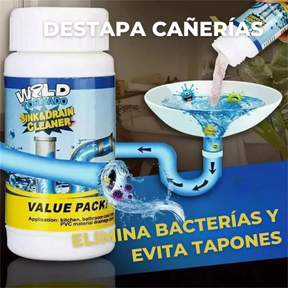 AutoClarity® 2 Destapa Canerias 1 Espuma Limpiadora