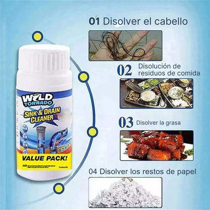 AutoClarity® 2 Destapa Canerias 1 Espuma Limpiadora