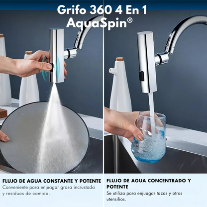 Grifo 360 4 En 1 - AquaSpin®