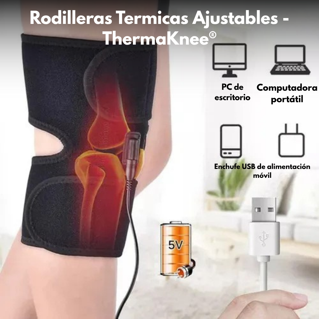 Rodilleras Termicas Ajustables - ThermaKnee®