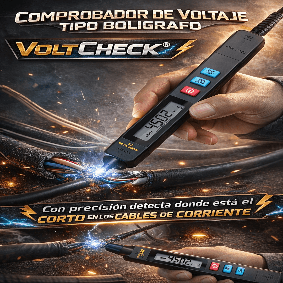 Comprobador De Voltaje Tipo Boligrafo - VoltCheck®