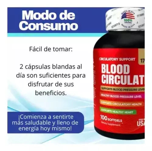 Blood Circulation X 100 Softgels FlowVital®