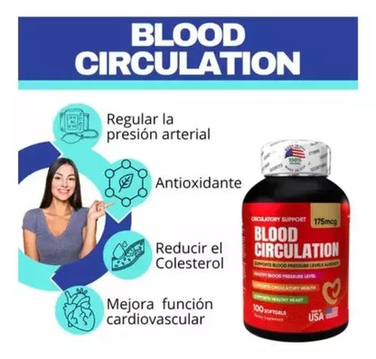 Blood Circulation X 100 Softgels FlowVital®