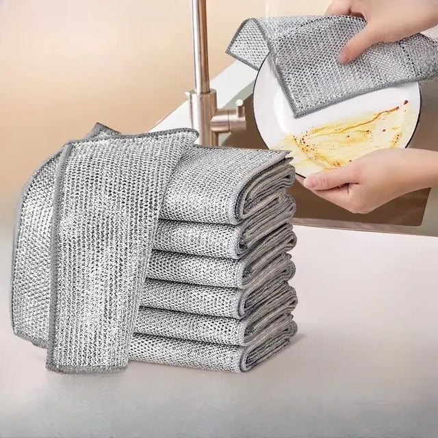 KIT X5 PAÑOS ANTIRAYONES Magic® 24cm | Tus utensilios de cocina como nuevos