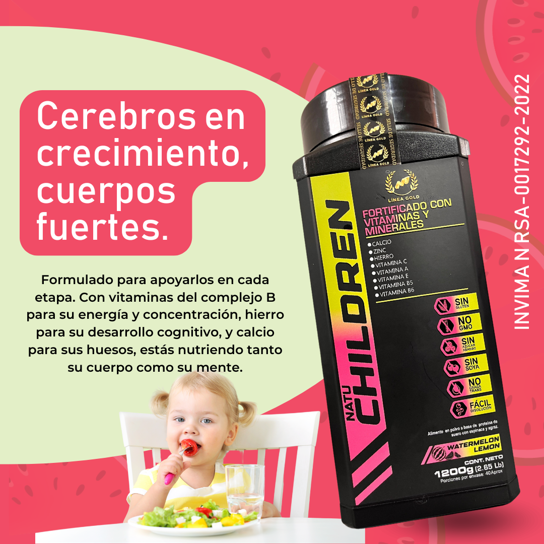 NatuChild Bebida Fortificado para niños