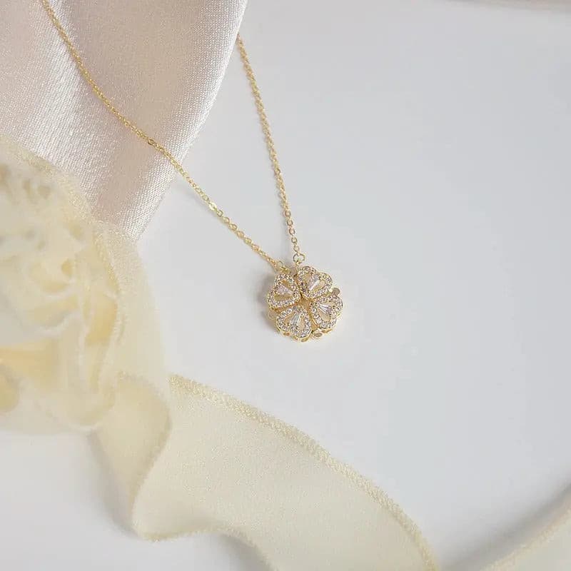 COLLAR TREBOL LuckyLeef® | Abundancia y prosperidad