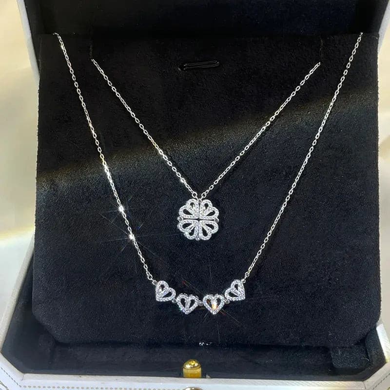 COLLAR TREBOL LuckyLeef® | Abundancia y prosperidad