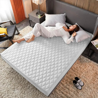PROTECTOR DE COLCHON ANTIFLUIDO | Acolchado y Antibacterial⭐️