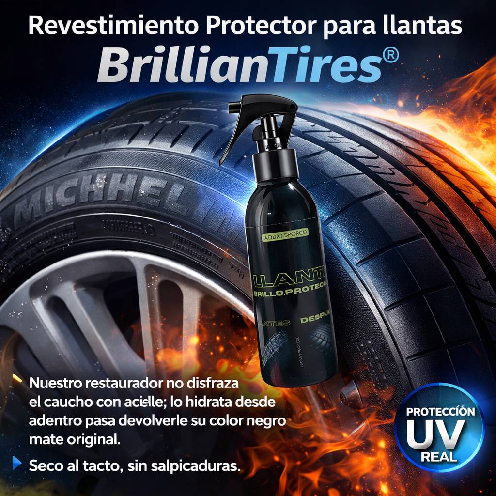 Revestimiento Protector para llantas BrillianTires®
